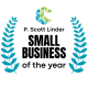 a badge for small business of the year award recipient